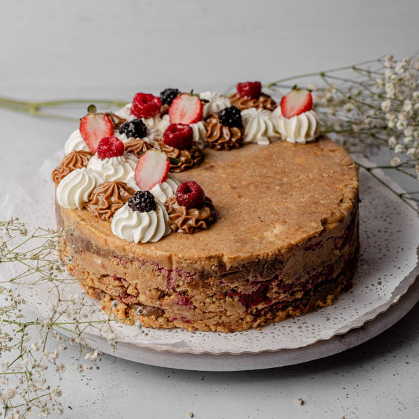 TORTA KETO GALLETA CALUGA