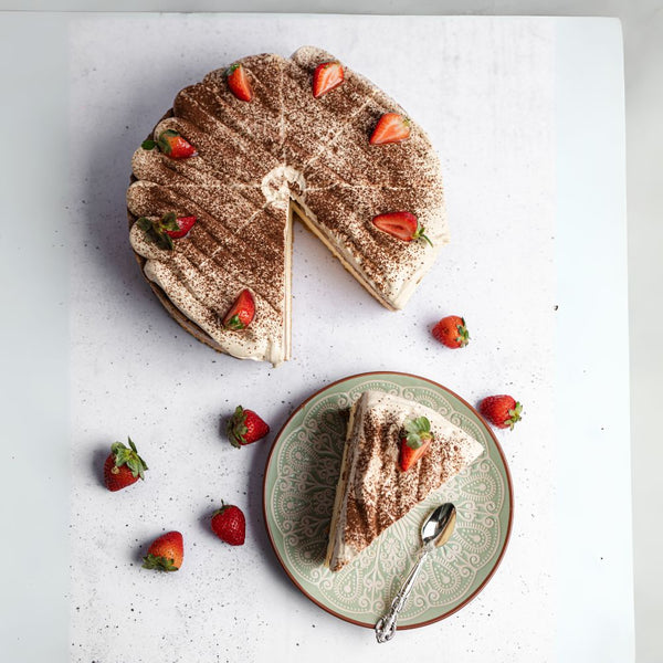 CHEESECAKE DE TIRAMISÚ KETO